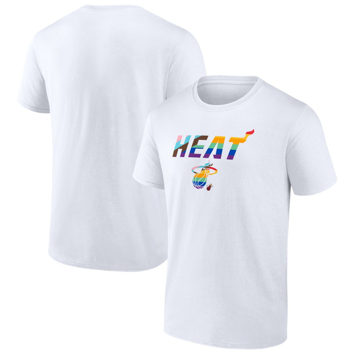 Miami Heat Pride T-Shirt White