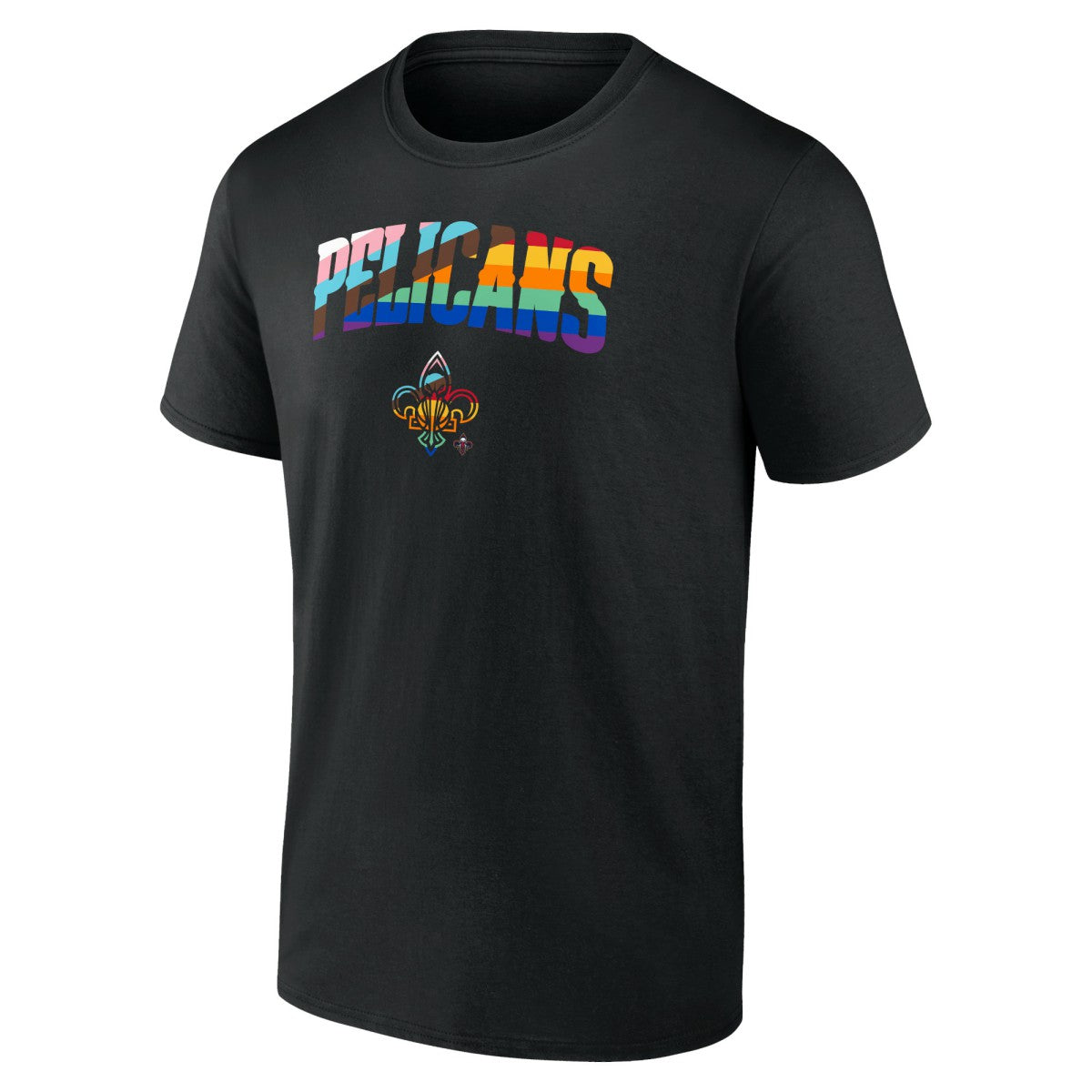 New Orleans Pelicans Logo Pride T-Shirt Black