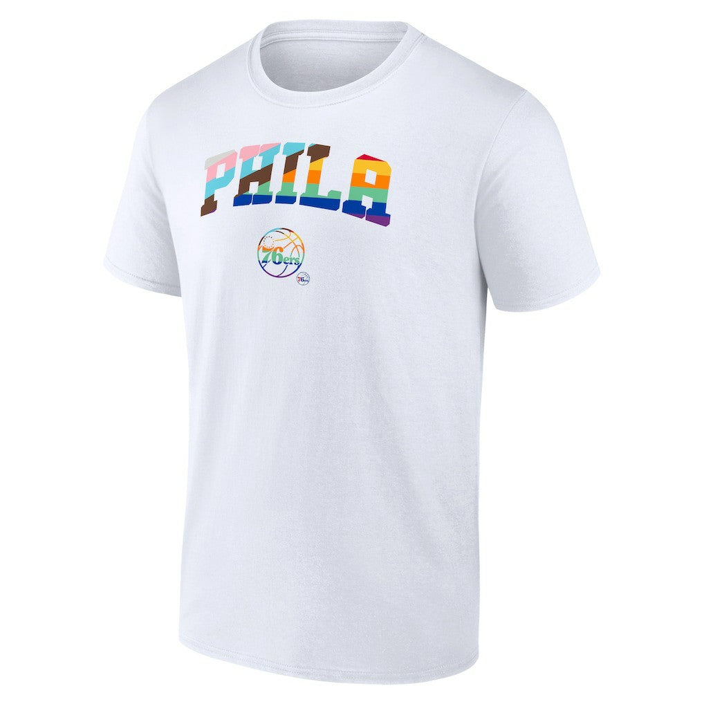 Philadelphia 76ers Pride T-Shirt White