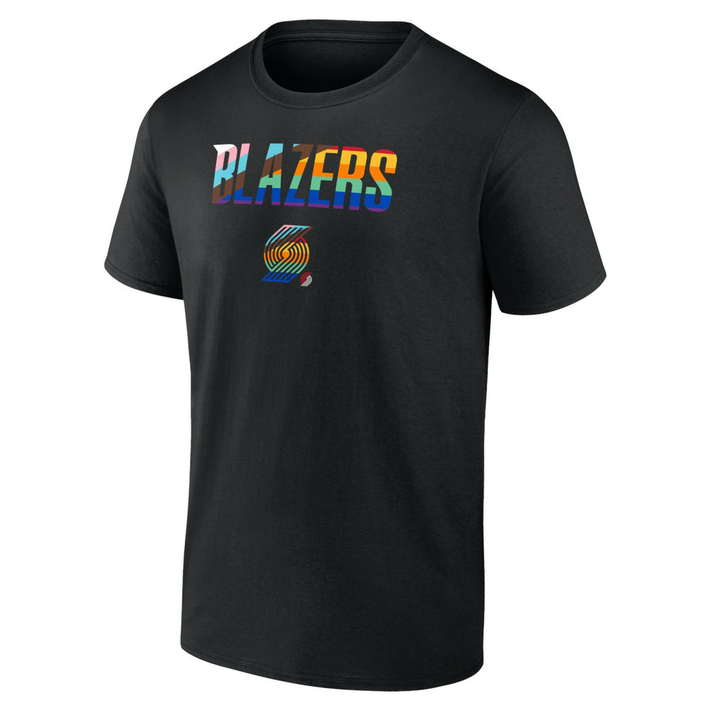 Portland Trail Blazers Pride T-Shirt Black outlet