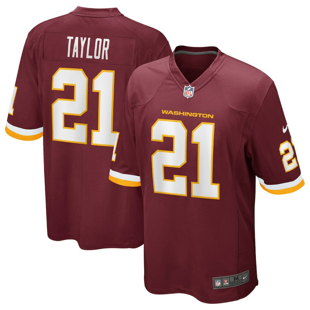 Sean Taylor Washington Football Team Retired Player Team Game Jersey - Burgundy Jerseys