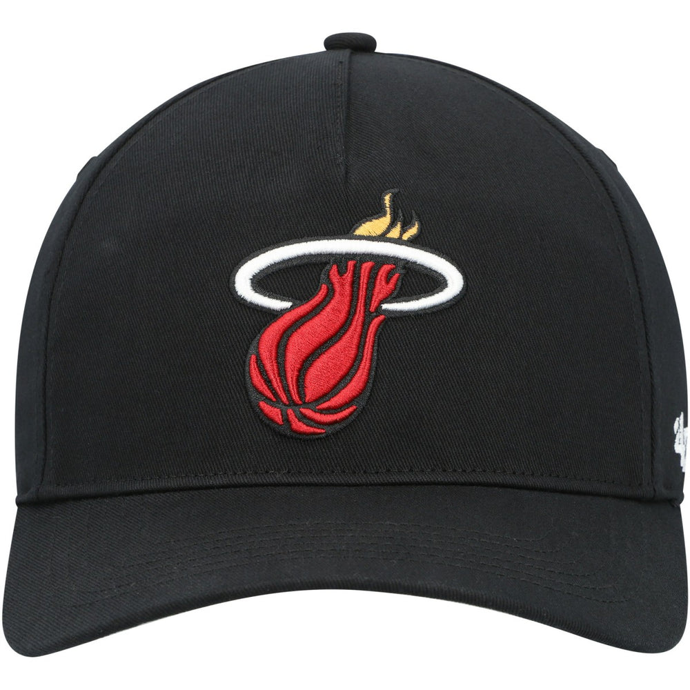 Miami Heat '47 Hitch Snapback Hat Black - 47 brand