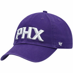 Phoenix Suns '47 Clean Up Wordmark Adjustable Hat Purple - 47 brand