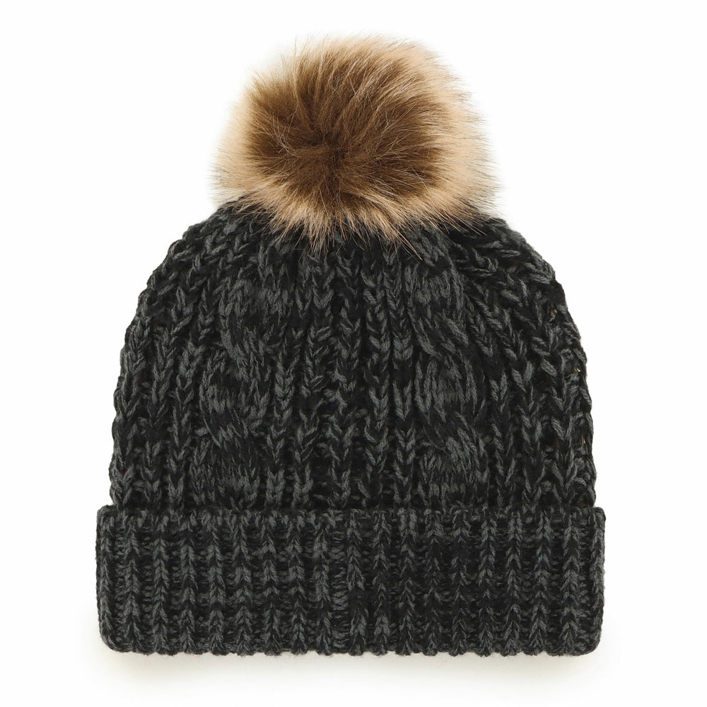 Miami Heat '47 Women's Meeko Cuffed Knit Hat with Pom Black - 47 brand