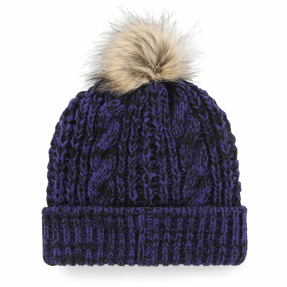 Sacramento Kings '47 Women's Meeko Cuffed Knit Hat with Pom Purple - 47 brand