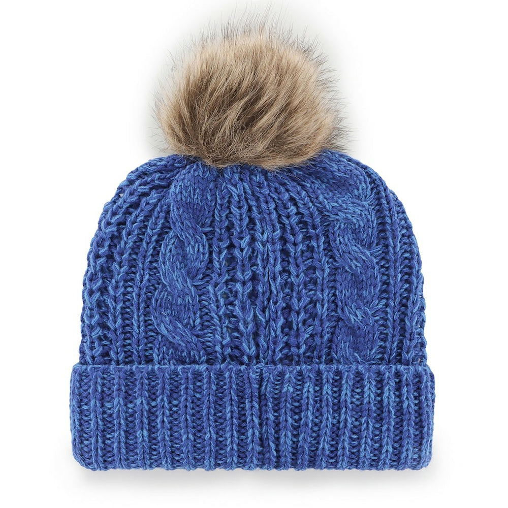 Detroit Pistons '47 Women's Meeko Cuffed Knit Hat with Pom Royal - 47 brand