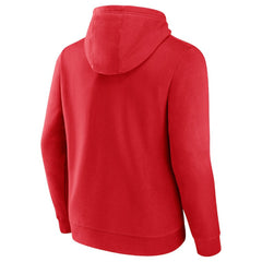 David Ortiz Boston Red Sox Fanatics Big Papi Portrait Fitted Pullover Hoodie - Red Hoodies