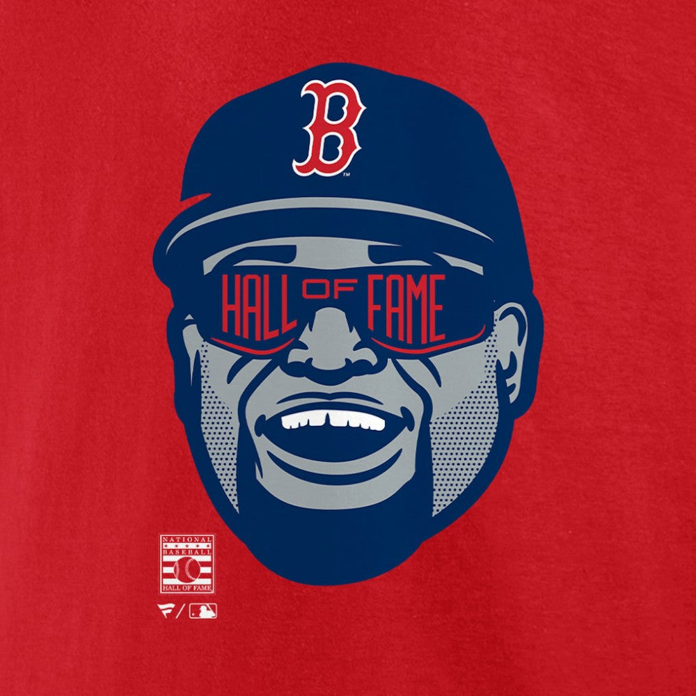 David Ortiz Boston Red Sox Fanatics Hall of Fame T-Shirt - Red T-shirts