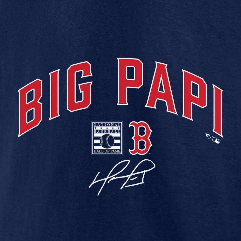 David Ortiz Boston Red Sox Fanatics Big Papi Graphic T-Shirt - Navy T-shirts