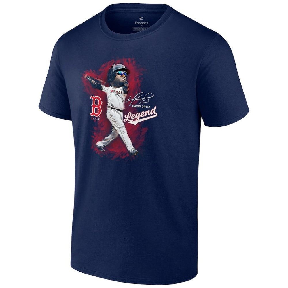 David Ortiz Boston Red Sox Fanatics Legend Graphic T-Shirt - Navy T-shirts