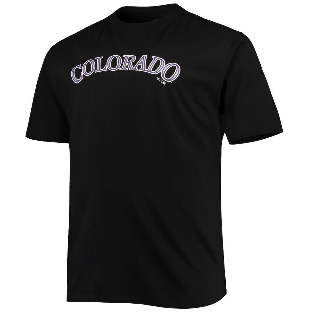 Kris Bryant Colorado Rockies Fanatics Big & Tall Name & Number T-Shirt - Black T-shirts
