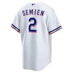 Marcus Semien Texas Rangers Nike Home Replica Player Jersey - White Jerseys