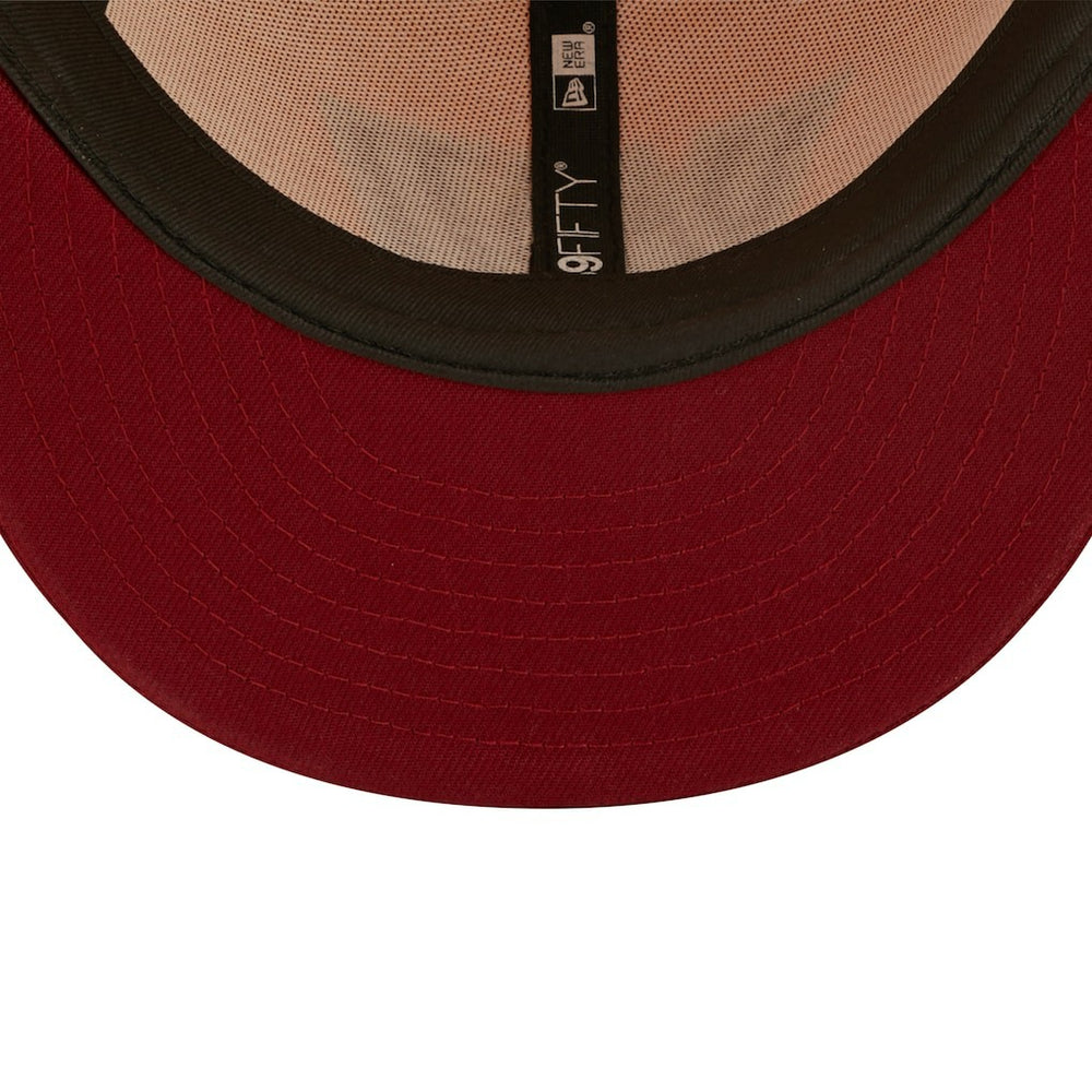 Washington Commanders New Era Flipside 2Tone 59FIFTY Fitted Hat - Gold/Burgundy Hats