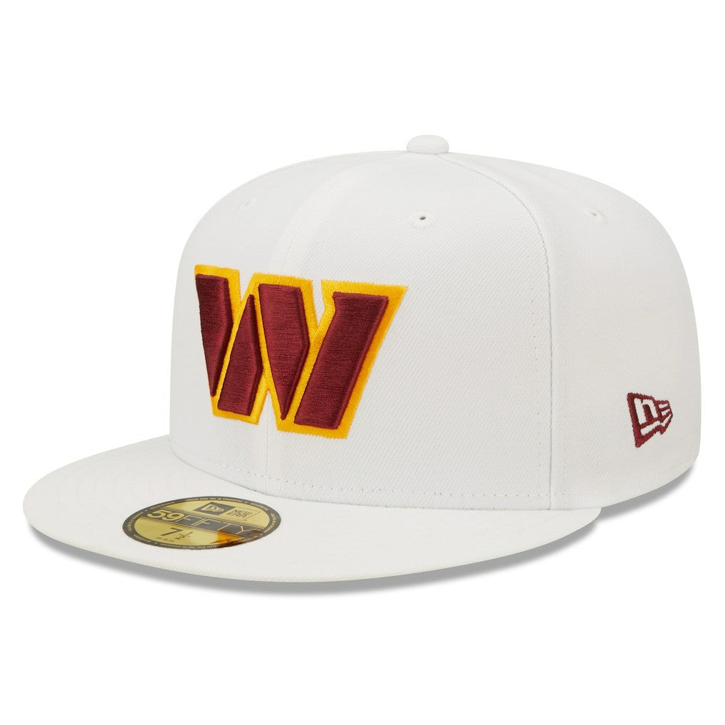 Washington Commanders New Era Omaha 59FIFTY Fitted Hat - White Hats