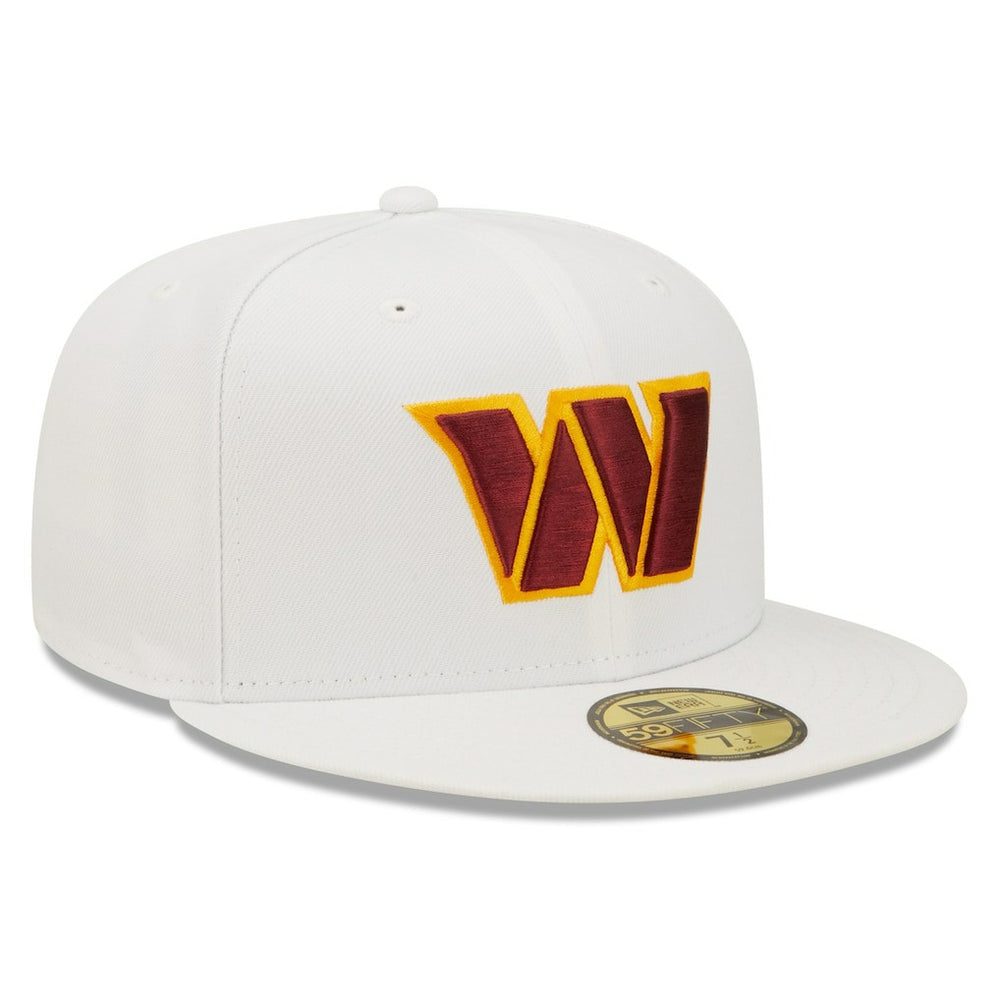 Washington Commanders New Era Omaha 59FIFTY Fitted Hat - White Hats