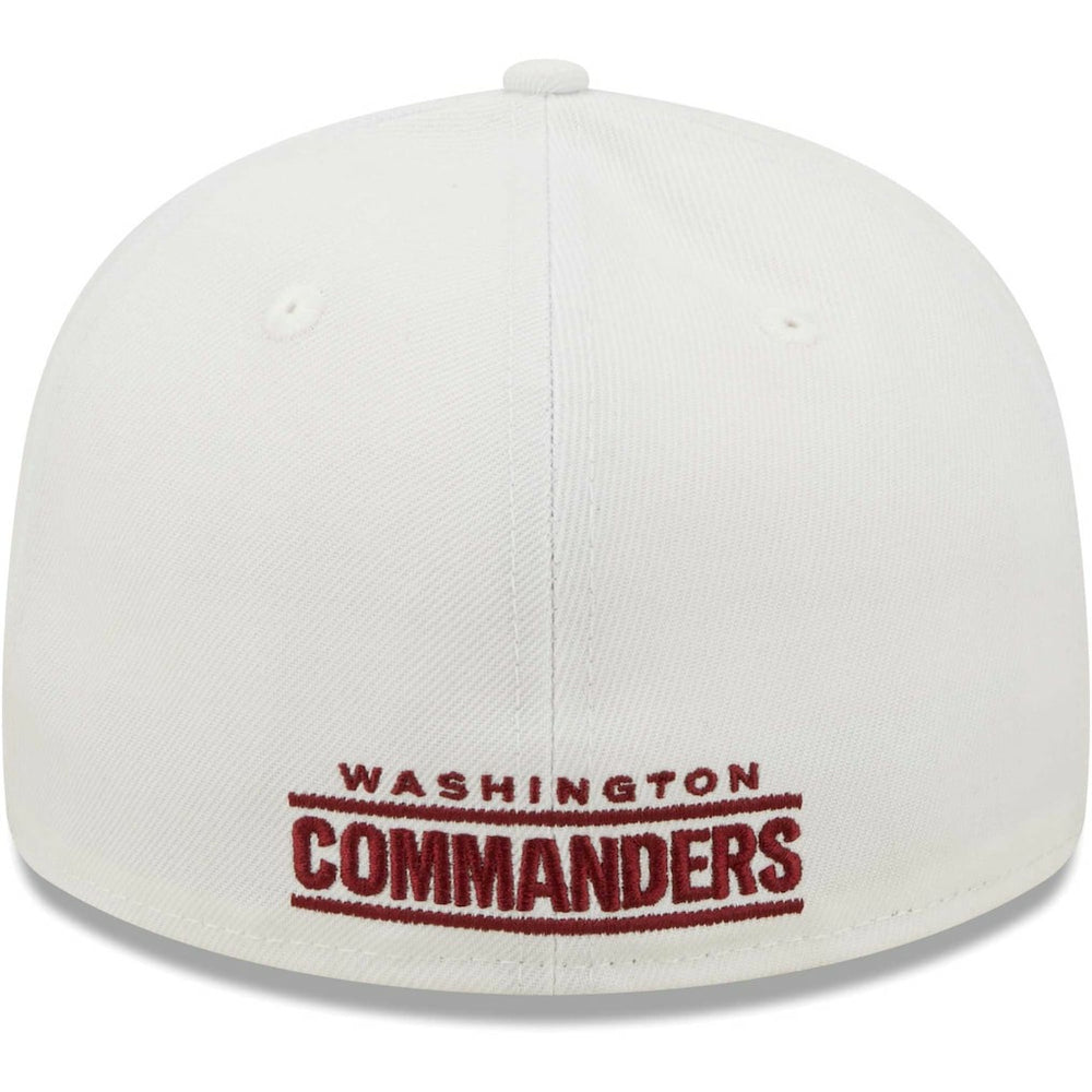 Washington Commanders New Era Omaha Low Profile 59FIFTY Fitted Hat - White Hats