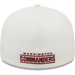 Washington Commanders New Era Omaha Low Profile 59FIFTY Fitted Hat - White Hats
