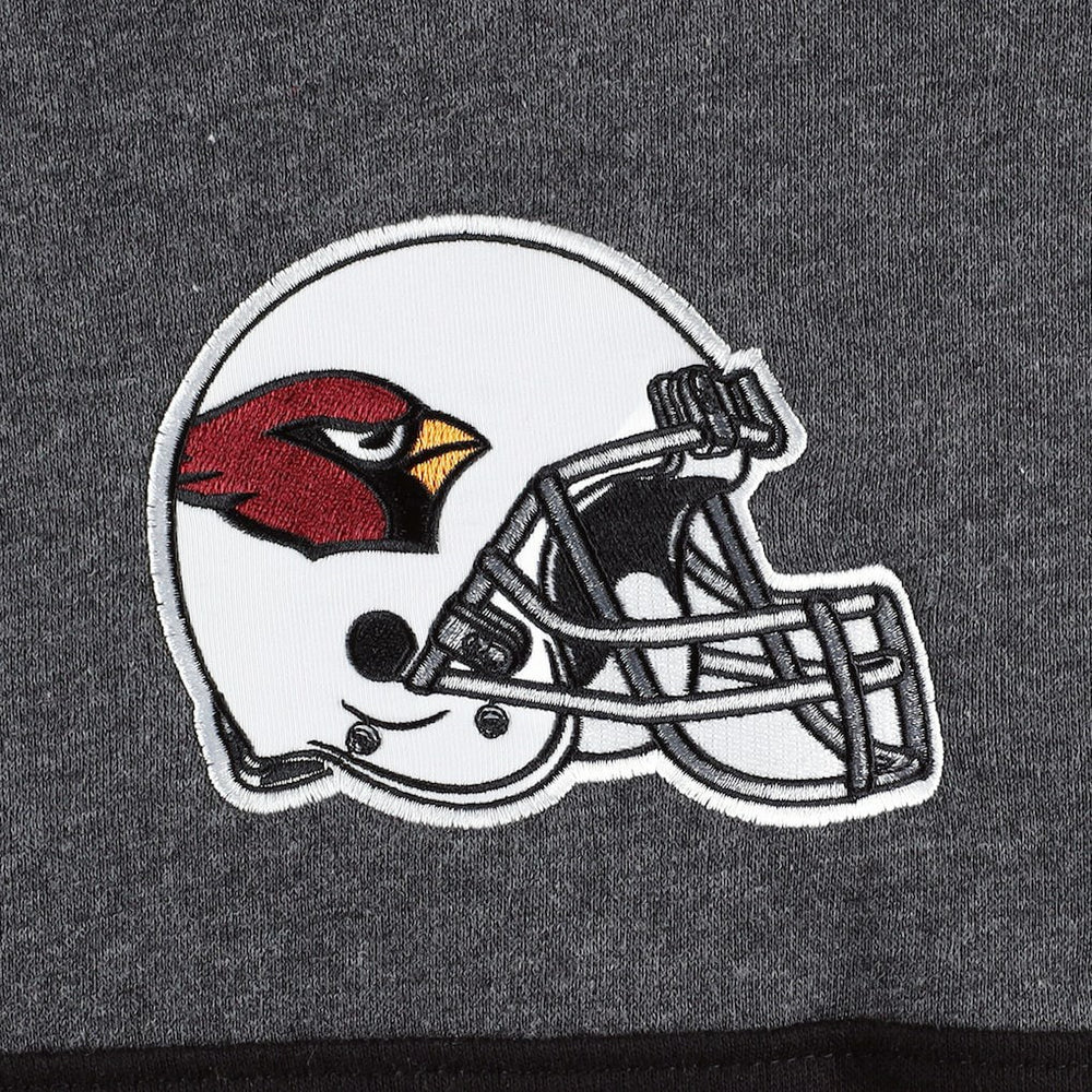 Arizona Cardinals Starter Extreme Pullover Hoodie - Heather Charcoal/Cardinal Hoodies