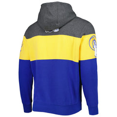 Los Angeles Rams Starter Extreme Pullover Hoodie - Heather Charcoal/Royal Hoodies