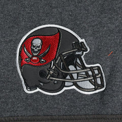 Tampa Bay Buccaneers Starter Extreme Pullover Hoodie - Heather Charcoal/Red Hoodies