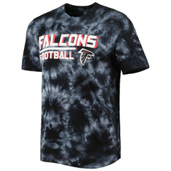 Atlanta Falcons MSX by Michael Strahan Recovery Tie-Dye T-Shirt - Black T-shirts