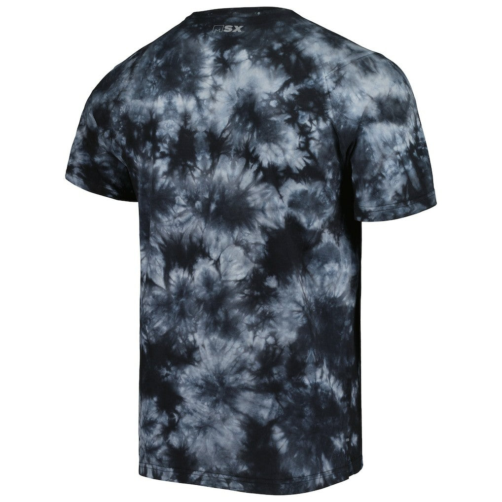New Orleans Saints MSX by Michael Strahan Recovery Tie-Dye T-Shirt - Black T-shirts