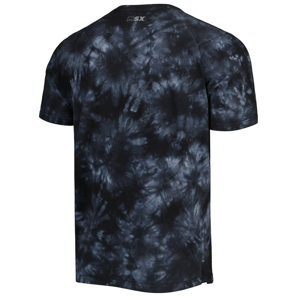 Washington Commanders MSX by Michael Strahan Recovery Tie-Dye T-Shirt - Black T-shirts
