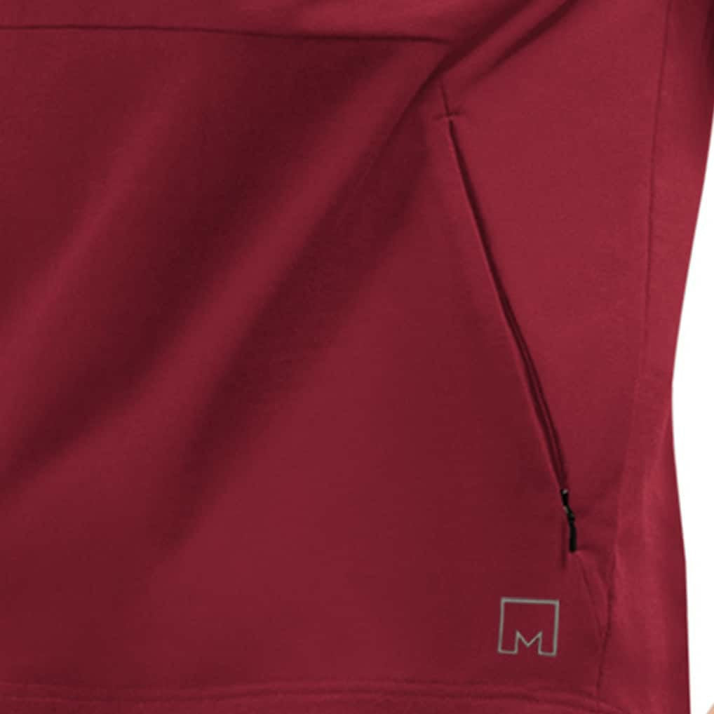 Washington Commanders MSX by Michael Strahan Relay Sleeveless Pullover Hoodie - Burgundy Hoodies