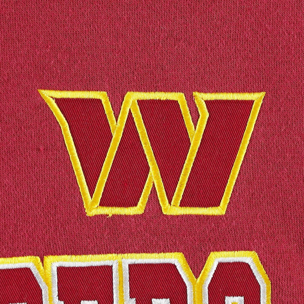 Washington Commanders Starter Draft Fleece Raglan Pullover Hoodie - Burgundy Hoodies