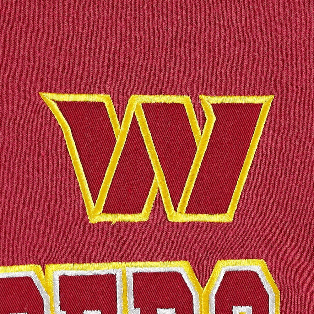 Washington Commanders Starter Draft Fleece Raglan Pullover Hoodie - Burgundy Hoodies