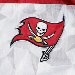 Tampa Bay Buccaneers Starter Thursday Night Gridiron Raglan Half-Zip Hooded Jacket - White/Red Jackets