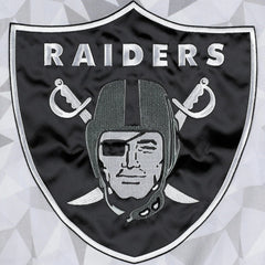 Las Vegas Raiders Starter Thursday Night Gridiron Raglan Half-Zip Hooded Jacket - White/Black Jackets