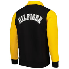 Pittsburgh Steelers Tommy Hilfiger Aiden Quarter-Zip Sweatshirt - Black/Gold Sweatshirts