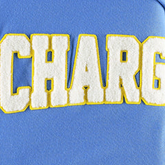 Los Angeles Chargers Tommy Hilfiger Alex Long Sleeve Hoodie T-Shirt - Powder Blue/White Hoodies