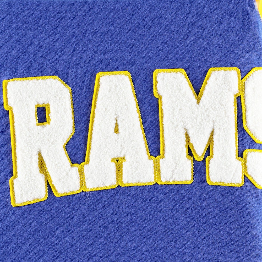 Los Angeles Rams Tommy Hilfiger Alex Long Sleeve Hoodie T-Shirt - Royal/White Hoodies