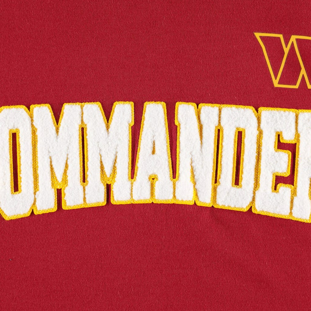 Washington Commanders Tommy Hilfiger Alex Long Sleeve Hoodie T-Shirt - Burgundy/White Hoodies