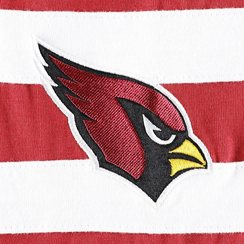 Arizona Cardinals Starter Halftime Long Sleeve T-Shirt - Cardinal/White T-shirts