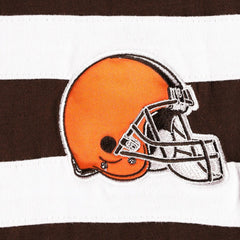 Cleveland Browns Starter Halftime Long Sleeve T-Shirt - Brown/White T-shirts