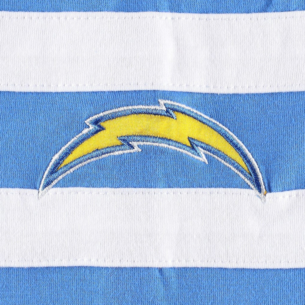 Los Angeles Chargers Starter Halftime Long Sleeve T-Shirt - Powder Blue/White T-shirts