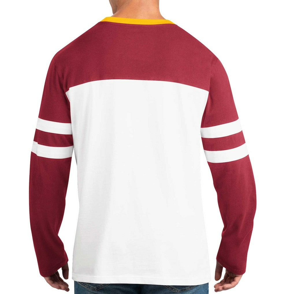 Washington Commanders Starter Halftime Long Sleeve T-Shirt - Burgundy/White T-shirts