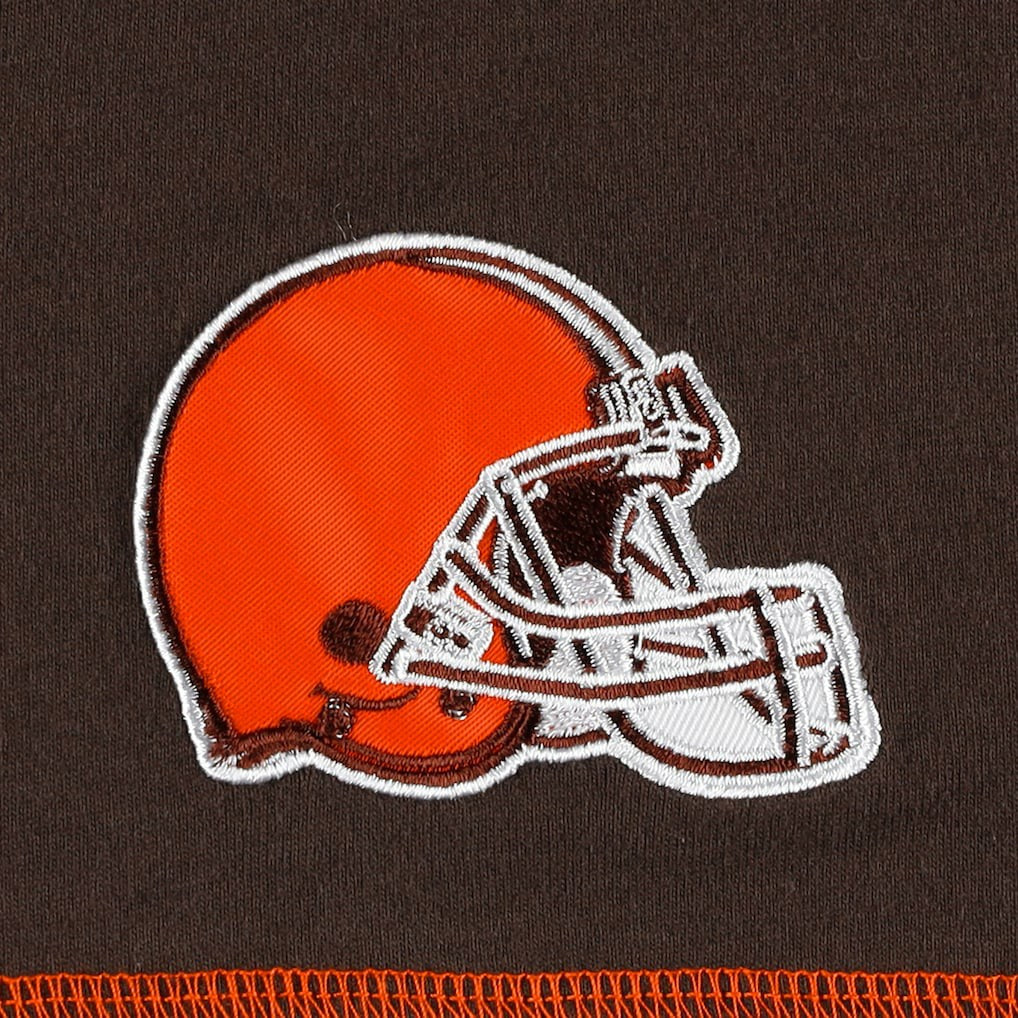 Cleveland Browns Tommy Hilfiger Peter Team Long Sleeve T-Shirt - Brown T-shirts