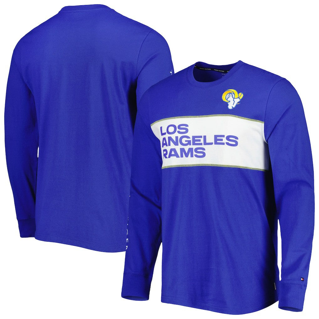 Los Angeles Rams Tommy Hilfiger Peter Team Long Sleeve T-Shirt - Royal T-shirts