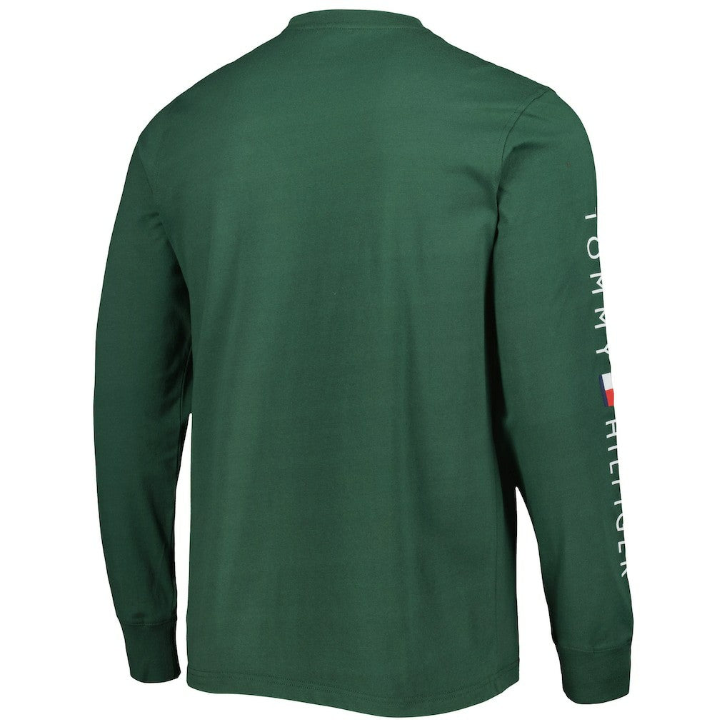 Green Bay Packers Tommy Hilfiger Peter Team Long Sleeve T-Shirt - Green T-shirts