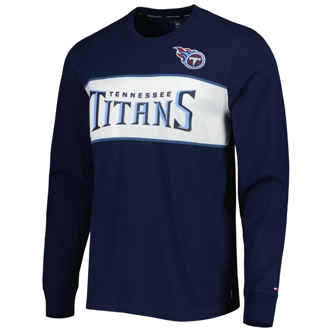 Tennessee Titans Tommy Hilfiger Peter Team Long Sleeve T-Shirt - Navy T-shirts