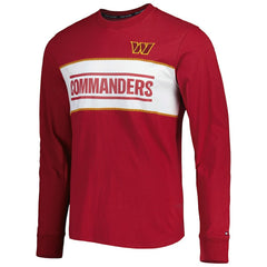 Washington Commanders Tommy Hilfiger Peter Team Long Sleeve T-Shirt - Burgundy T-shirts