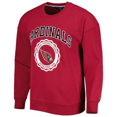 Arizona Cardinals Tommy Hilfiger Ronald Crew Sweatshirt - Cardinal Sweatshirts