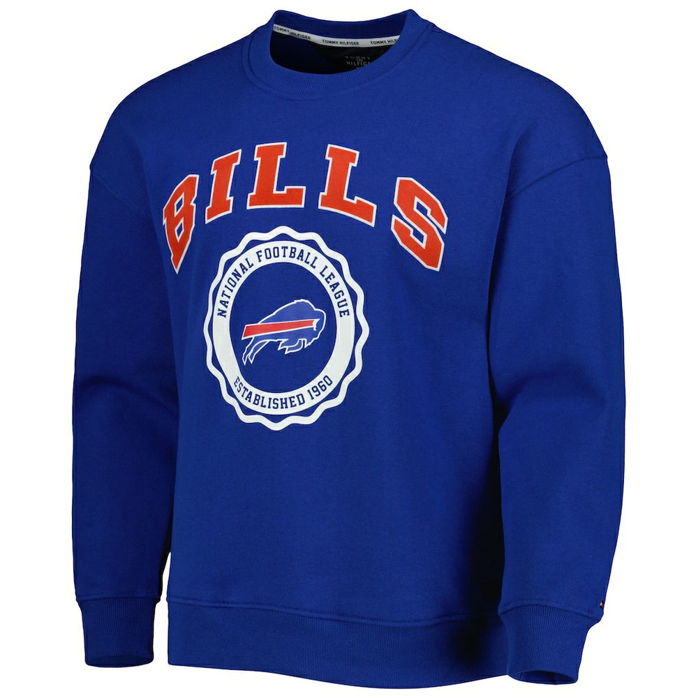 Buffalo Bills Tommy Hilfiger Ronald Crew Sweatshirt - Royal Sweatshirts
