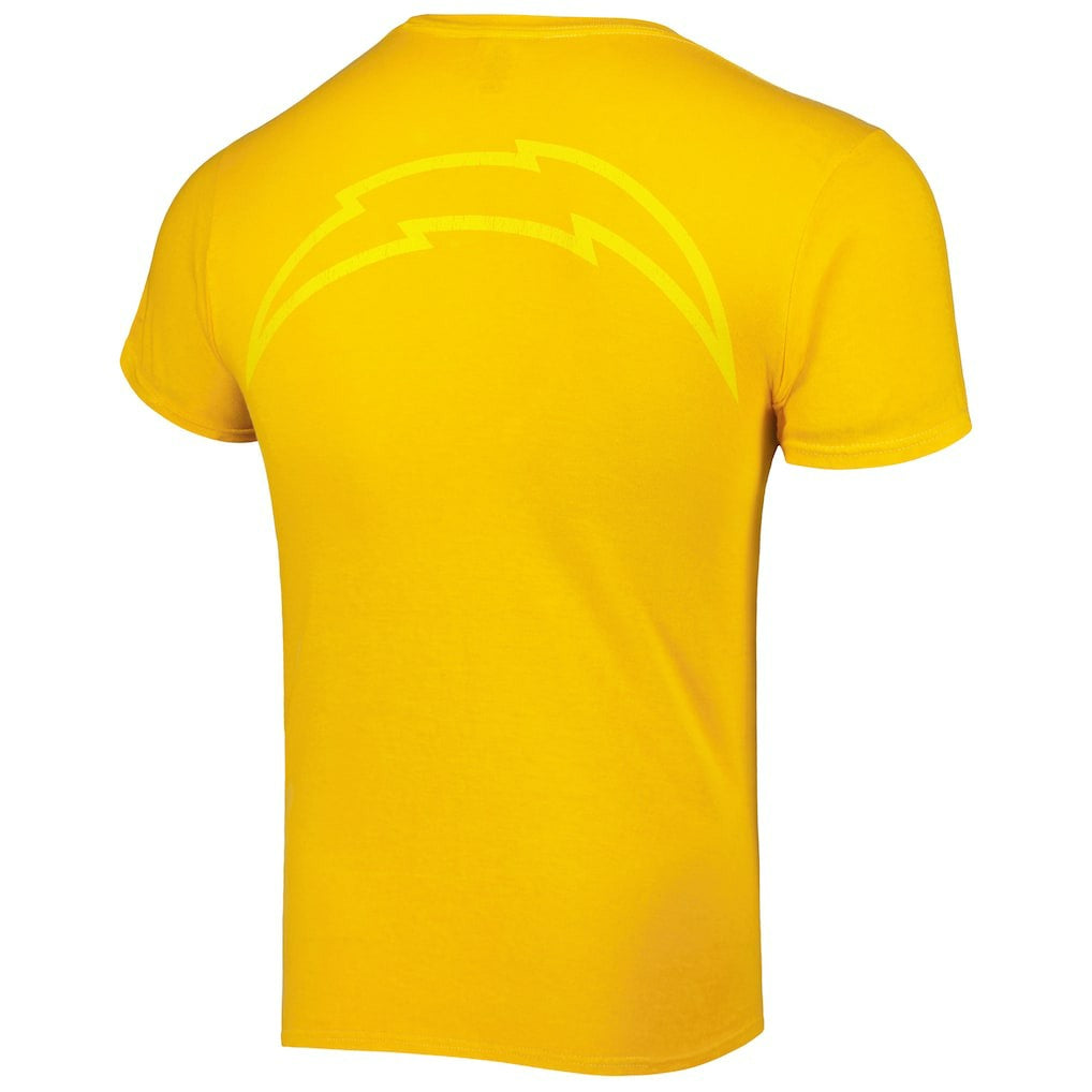 Los Angeles Chargers '47 Fast Track Tonal Highlight T-Shirt - Gold T-shirts