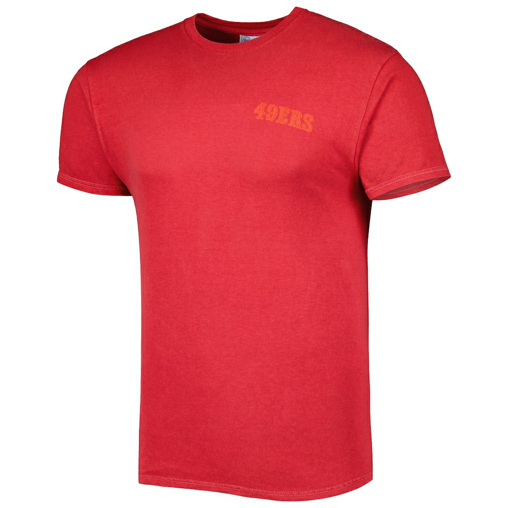 San Francisco 49ers '47 Fast Track Tonal Highlight T-Shirt - Scarlet T-shirts