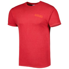 San Francisco 49ers '47 Fast Track Tonal Highlight T-Shirt - Scarlet T-shirts